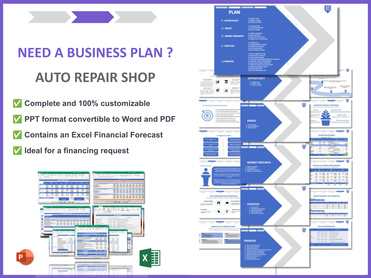 Create Your Auto Repair Shop SWOT Analysis (with 10 Examples) and how to build a business plan for auto repair shop 6