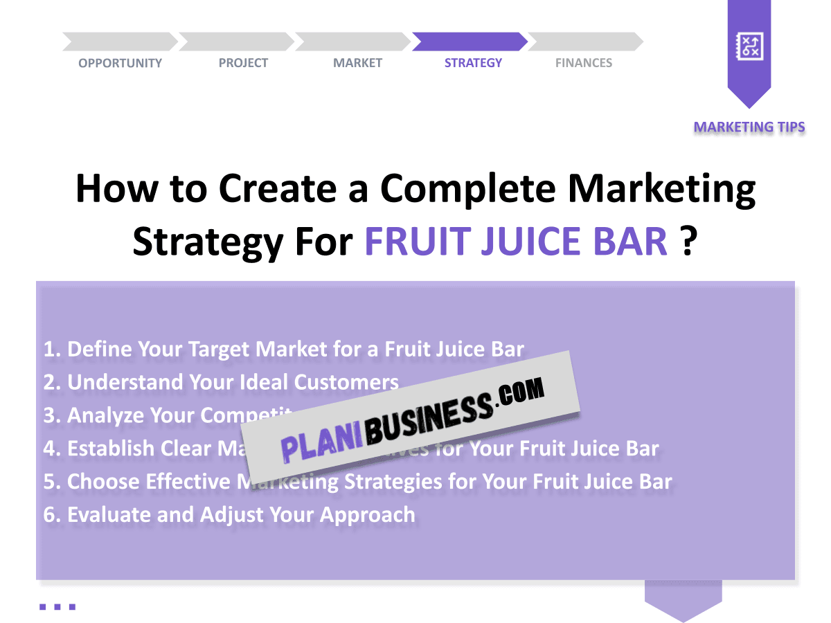 Create Your Fruit Juice Bar SWOT Analysis (with 10 Examples)