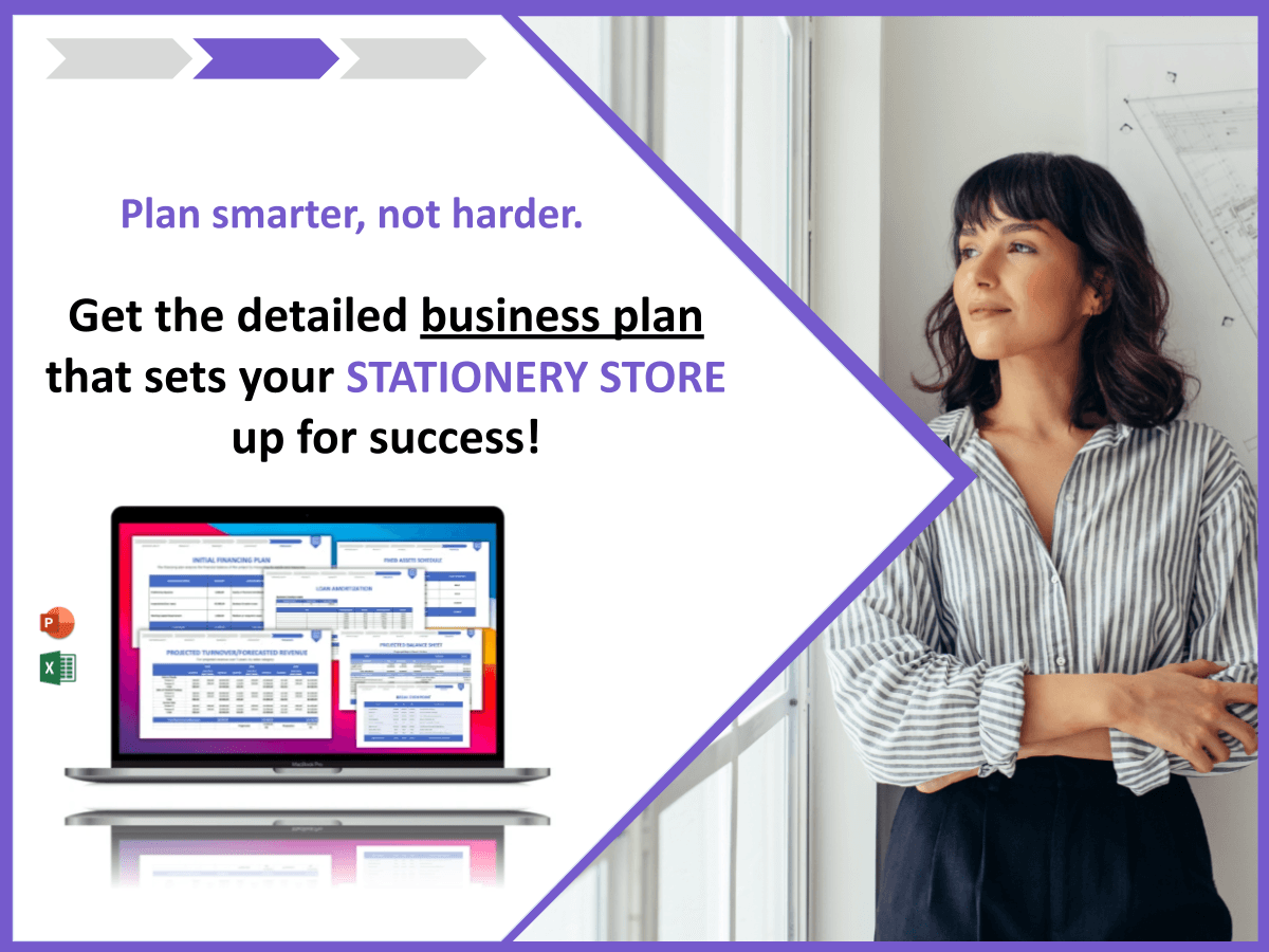 10 Examples of Effective SWOT Analysis for Stationery Store and how to build a business plan for Stationery Store 4 BG