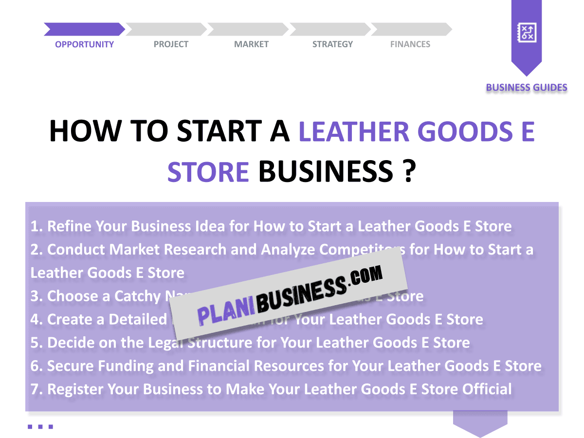 SWOT Analysis in Leather Goods E Store: 10 Examples to Inspire You