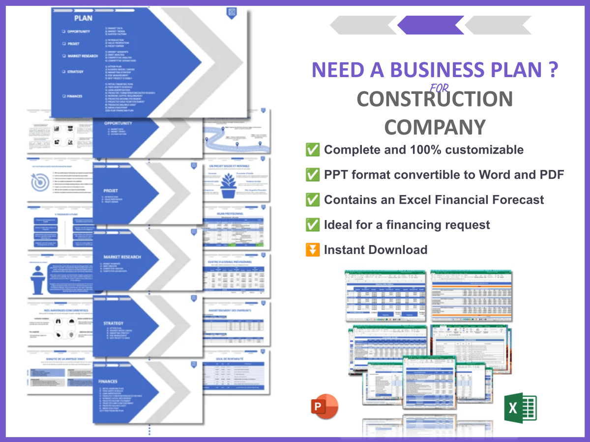 Construction Company SWOT Analysis: 10 Examples of Thorough Evaluation and how to build a business plan for Construction Company 6 BG