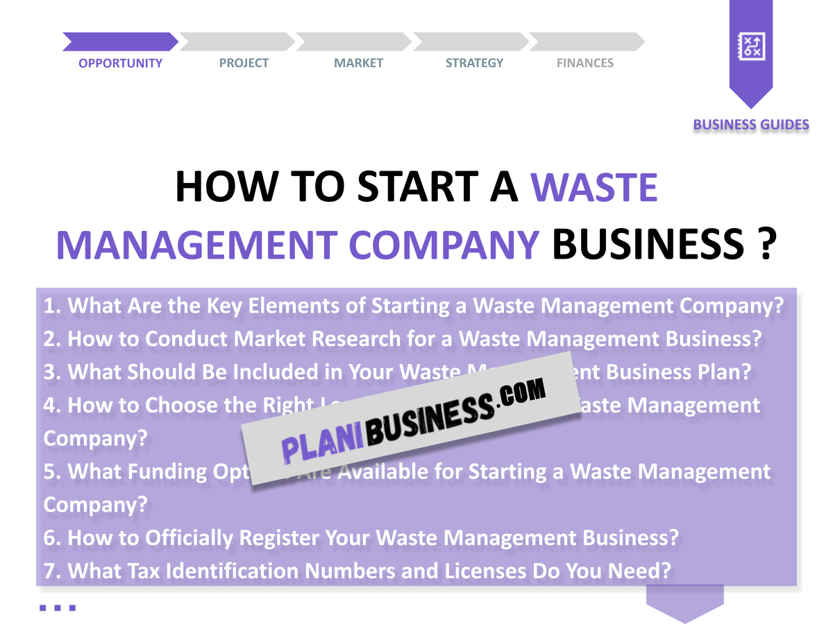 Waste Management Company SWOT Analysis: 10 Examples of Strategic Planning