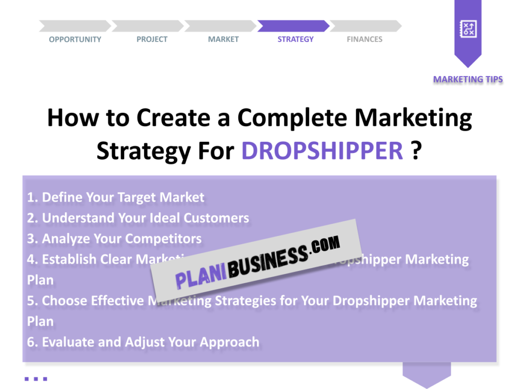 Shipper Retail Example How to Plan a Dropshipper Marketing Strategy? With Example