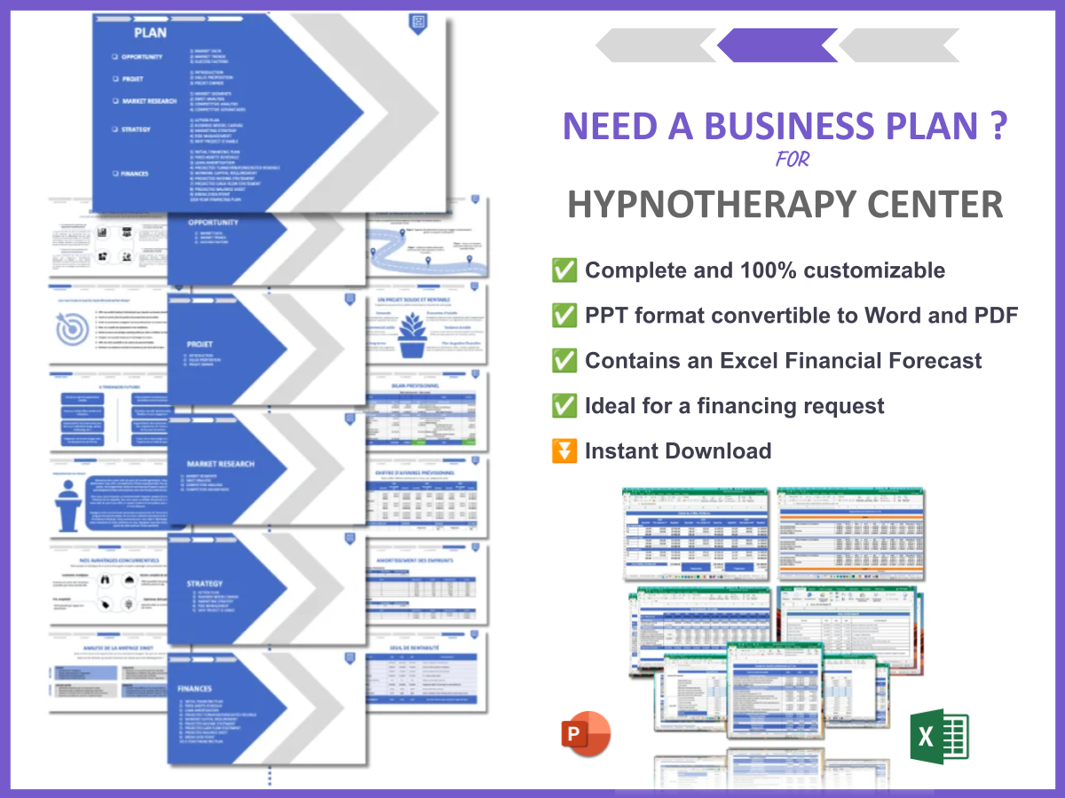 How to Conduct a SWOT Analysis for Hypnotherapy Center: 10 Examples and how to build a business plan for Hypnotherapy Center 6 BG