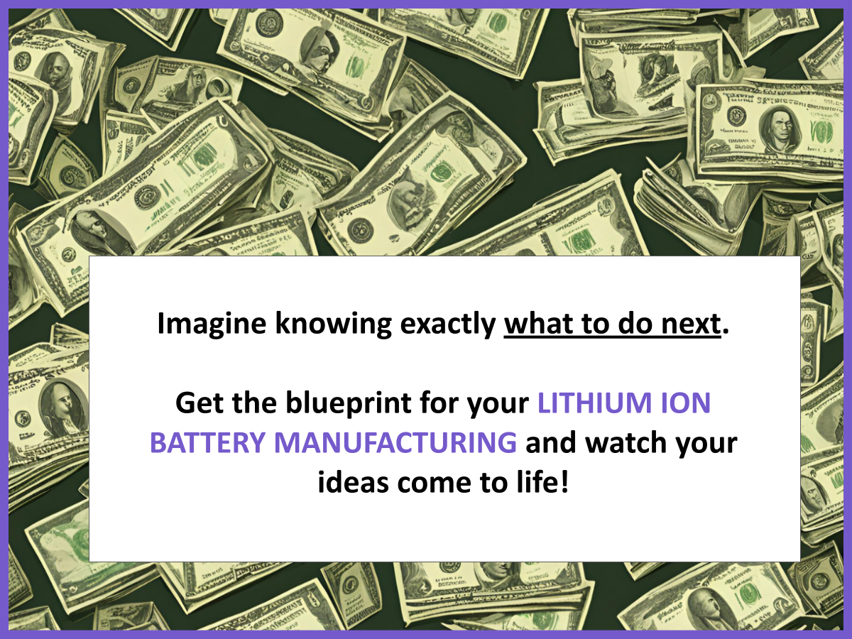 Lithium Ion Battery Manufacturing SWOT Analysis: 10 Examples of Comprehensive Analysis and how to build a business plan for Lithium Ion Battery Manufacturing 5 BG