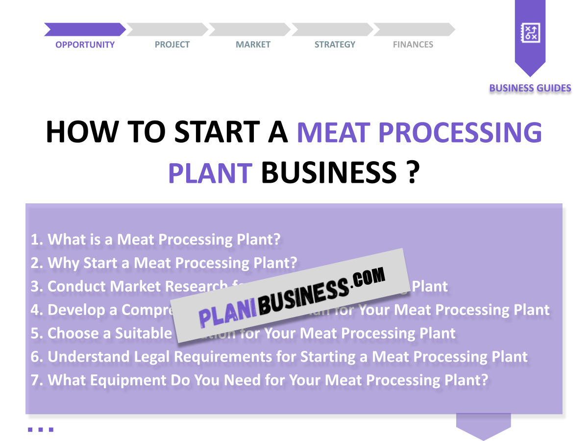 Meat Processing Plant SWOT Analysis: 10 Examples of Best Practices
