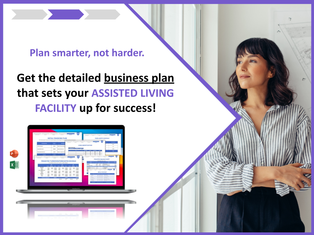 How to Conduct a SWOT Analysis for Assisted Living Facility: 10 Examples and how to build a business plan for Assisted Living Facility 4 BG